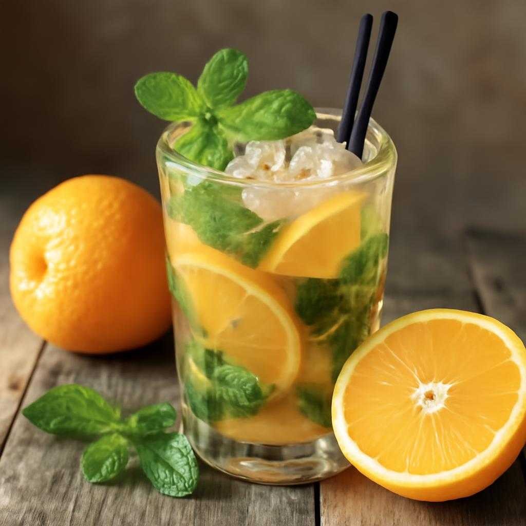 апельсиновый мохито