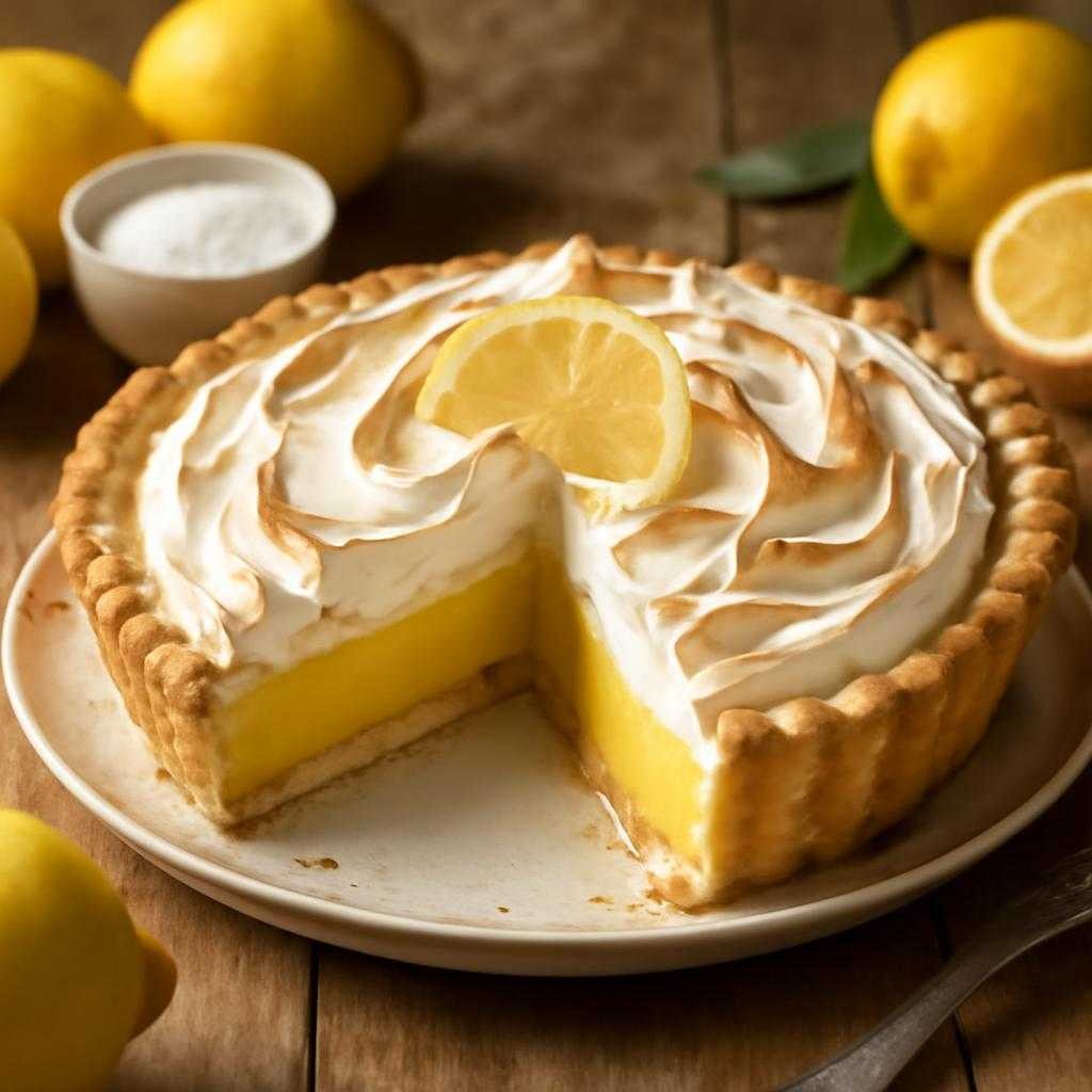 лимонный пирог