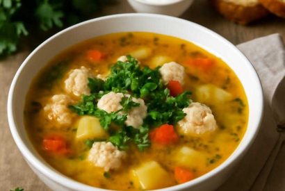 Thumbnail for Зәмă с лапшой: молдавский акварельный бульон