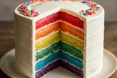 Thumbnail for Корейские десерты: радужный торт с чистыми слоями и шелковистым кремом